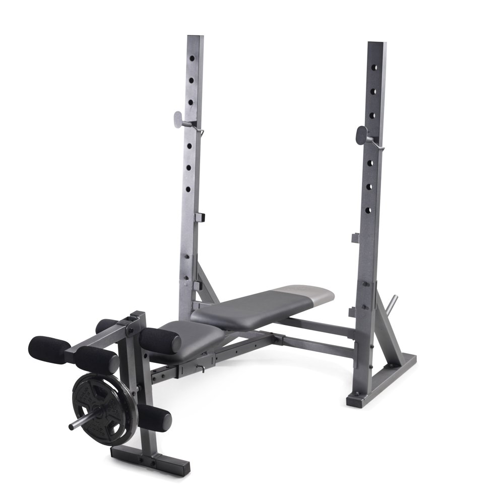 Weider XR 10.1 Olympic Weight Bench with Integrated Leg Developer and