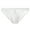 White, variant on sunsanly Men Seamless Ice Silk Briefs Low-rise Ultra-Thin See-through Panties Solid Color Quick Drying Underwear