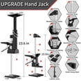 thumbnail image 4 of Sistema de soporte Cabinet Jacks EnryKuo para tercera mano, capacidad de 360 libras, 4 of 7