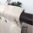 thumbnail image 2 of Cortina Deco 4pcs 100 X 130 cm Estrellas opaca Sala de estar (Beige) JShteea  Libre de BPA, 2 of 5