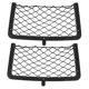 thumbnail image 5 of Milisten 2Ud Car Mesh Pocket Negro Para Organizar Y Almacenar En Puertas O, 5 of 8