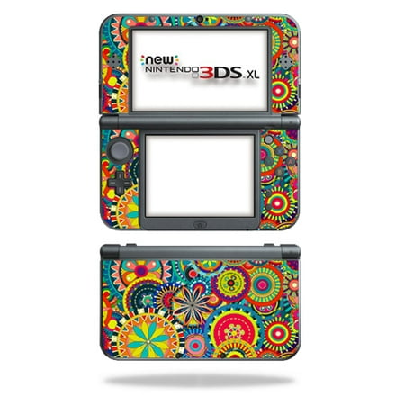 MightySkins Protective Vinyl Skin Decal for New Nintendo 3DS XL (2015) Case wrap cover sticker skins Flower