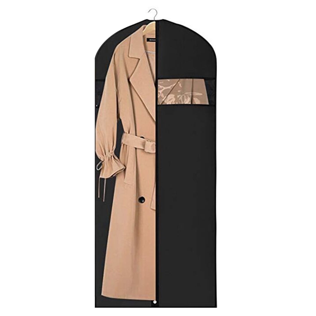 60" Garment Bags for Hanging Clothes, Women Dress Bags for Travel Suit