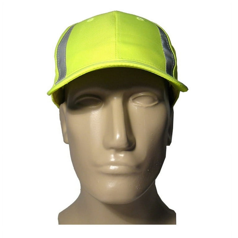 ALLTOPBARGAINS High Visibility Reflective Safety Hat, Neon