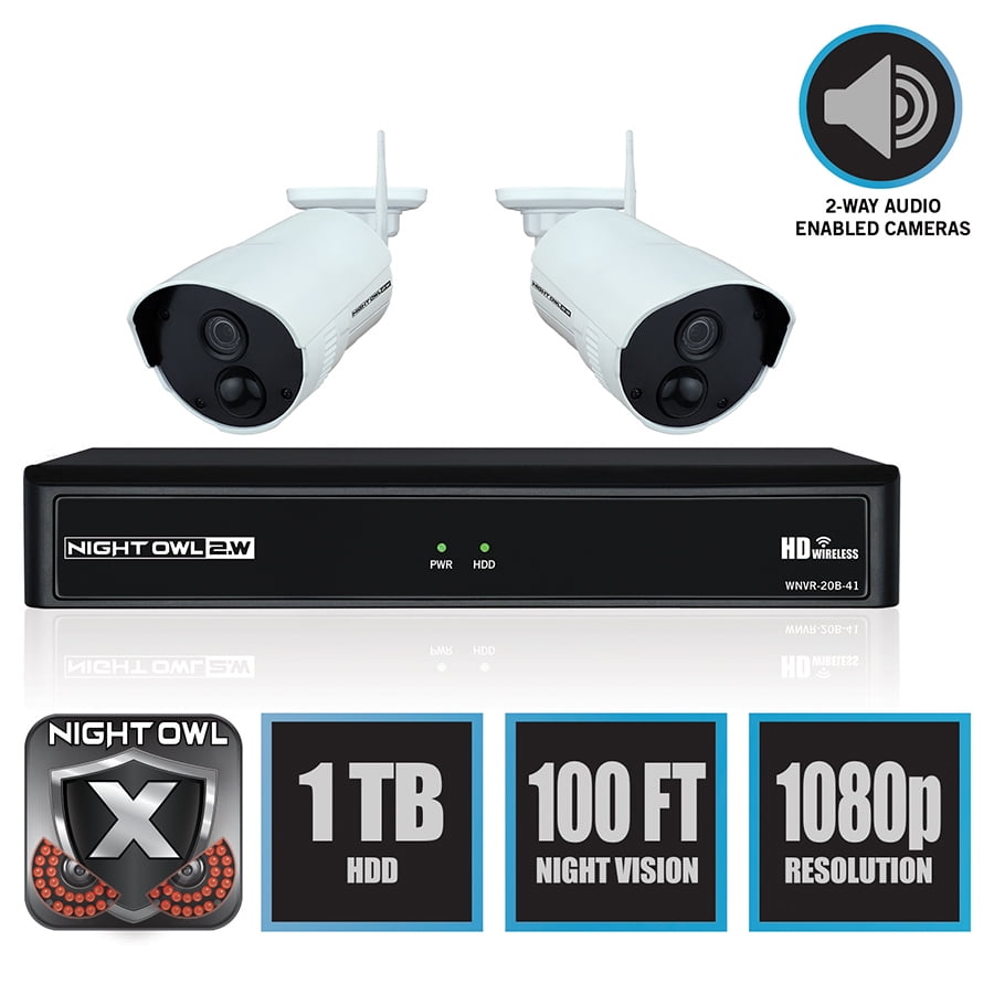 Night Owl 4 Channel 1080p Wireless 