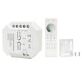 thumbnail image 1 of Variateur 2.4G RF Triac Contrôleur LED Variateur Intelligent Support Application Intelligente Télécommande RF AC100V-240V C,1 x Variateur 1 x Kit de Télécommande Blanc, 1 of 8
