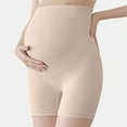 thumbnail image 6 of MEZZALL Solid Color Maternity Pregnant Women's Shorts Pregnancy Belly Support High Waist Shorts Cozy Trousers, 6 of 9
