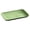 Green, variant on Uklsqma Rectangular Plastic Serving Tray for Hot Pot Barbecue Snacks Fruit & Sausages | 21x12.5x2.5cm Large Capacity Easy Clean Food Platter for Parties & Family Dinners | 1 Tray