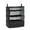Black, variant on Luggage Organizer Foldable Hanging Travel Shelves Bag Suitcase Organizers Large Capacity Pack More In Your Suitcase For Travel Or Hanging The Packing Cubes Organizers In The Closet