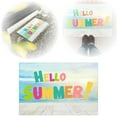 thumbnail image 6 of Fsqjgq Door Mat Carpet Welcome Mats Summer Doormats for Outdoor Entrance Area Rugs Cute Beach Seaside Theme Printed Floor Mats Non Slip Polyester Carpet Home Decor Bathroom Rugs, 6 of 7