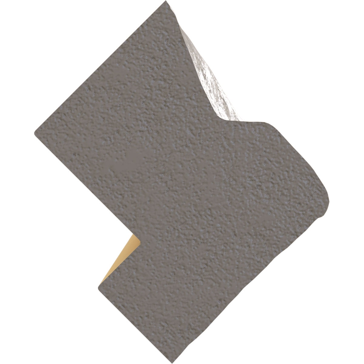 Ekena Millwork 48"W x 2"D x 2"H Universal Trim Sill for StoneWall Faux Stone Siding Panels, Grey Granite