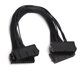 thumbnail image 5 of Cables de 24 Pines, Diseño de Diseño Confiable Y Confiable de Largo y Duradero Conveniente Cable de Suministro de Psu Práctico para Minería de Bitcoins, 5 of 7
