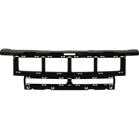 BUMPER GRILLE Compatible with 2017-2019 Mercedes Benz CLA250 CLA45 AMG Front, Center Textured Black