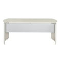 thumbnail image 3 of Mayline Medina Series 72" Computer Desk in Sea Salt Cream, 3 of 4