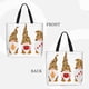 thumbnail image 2 of Fotbe Christmas Gnomes In Leopard Bolsa Tote con Estampado para Mujer, Bolsos con Cremallera, Bolsa de Hombro Casual de Gran Capacidad con Bolsillos Internos, 2 of 7