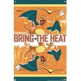 thumbnail image 4 of Pokémon - Charizard - Bring the Heat Wall Poster with Push Pins, 14.725" x 22.375", 4 of 6