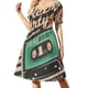 thumbnail image 4 of Vestido de manga corta lapislázuli, vestidos de moda para mujer 2025, vestidos casuales, vestido de verano para mujer 2025, vestido, 4 of 8