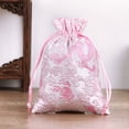 thumbnail image 3 of Qarigey Cordón bordado bolsita bendiciones joyería regalos bolsa Oficina dormitorio colgante puerta ventana coche trasero revisión colgante Ropa, zapatos y accesorios Miscelánea Rosa Qarigey AP017962-04, 3 of 6