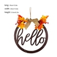 thumbnail image 2 of Inteprter Letreros redondos de clara, placas de otoño, placa llamativa, patio de festival al aire libre, tablero Adorable, de cosecha de Kits de decoración para fiestas JM01255 Inteprter HA063879-02, 2 of 6