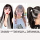 thumbnail image 4 of Clip en la extensión del cabello Sonducket Postizos rectos Destacados peluca sin costuras de moda, 4 of 6