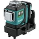 thumbnail image 2 of Nivel láser verde Makita SK700GDNAJ 12V max CXT® 2.0Ah, 2 of 8