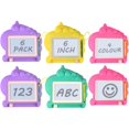 thumbnail image 1 of 6Pcs Magnetic Drawing Board for Kids,Mini Doodle Boards,Erasable Doodle Board Drawing Toy,Educational Toys,Birthday Party Favors, 1 of 6