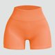 thumbnail image 2 of Pantalones cortos de entrenamiento sin costuras y acanalados para mujer: cintura alta, elásticos para yoga/gimnasio, talla real, tallas asiáticas, lavado a mano en frío., 2 of 3