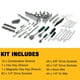 thumbnail image 2 of Yeshouse juego de herramientas mecánicas 216 piezas, kit completo con llaves, enchufes y caja, ideal para auto, hogar, oficina, mecánico y DIY, 2 of 9