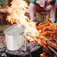 thumbnail image 4 of Stainless Grade Camping Lunch Box: Portable Meal Container For Outdoor And Field Use, 4 of 9