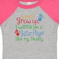 thumbnail image 4 of Inktastic Guitar Player Like Daddy Boys or Girls Baby Bodysuit, 4 of 5