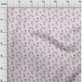 thumbnail image 2 of oneOone Rayon Amethyst Fabric Florals Sewing Fabric By The Yard Printed Diy Clothing Sewing Supplies 56 Inch Wide, 2 of 6