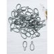 thumbnail image 2 of 50 Uds. Accesorios Pesca Carpa Clip Cadena para PVA TXW#874776, 2 of 9
