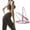 Pink, variant on Darzheoy Adjustable Jump Rope with Knots, Bamboo Knots Skipping Rope for Kids, Primary and Secondary School Students Exercise, Durable Sports Equipment for Home Gym