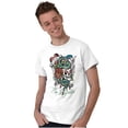 thumbnail image 4 of No Regrets Skull Snake Rose Tattoo Plus Size Crewneck Graphic Tee Shirt Brisco Brands 3X, 4 of 5