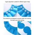 thumbnail image 4 of 3 Pcs Bonnet de Bain pour Bébé Réglable Protection Bain, 4 of 4