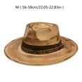 thumbnail image 3 of Breathable Fedoras Hat for Magicians Gentleman Carnivals Fedoras Hat Thicken Felt Hat for Adult Casual Gathering Wear, 3 of 9