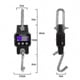thumbnail image 4 of 300kg/50g Bluetooth Industrial Hook Scale Rechargeable Portable Hanging Crane Scale Stainless Steel With 4.0 Bt Usb, 4 of 5