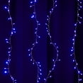 thumbnail image 5 of Rosnek LED Fairy String Lights, Led Copper Wire Firecracker Lights Waterproof Starry String Lights Wedding Christmas Decoration, Purple, 5 of 7