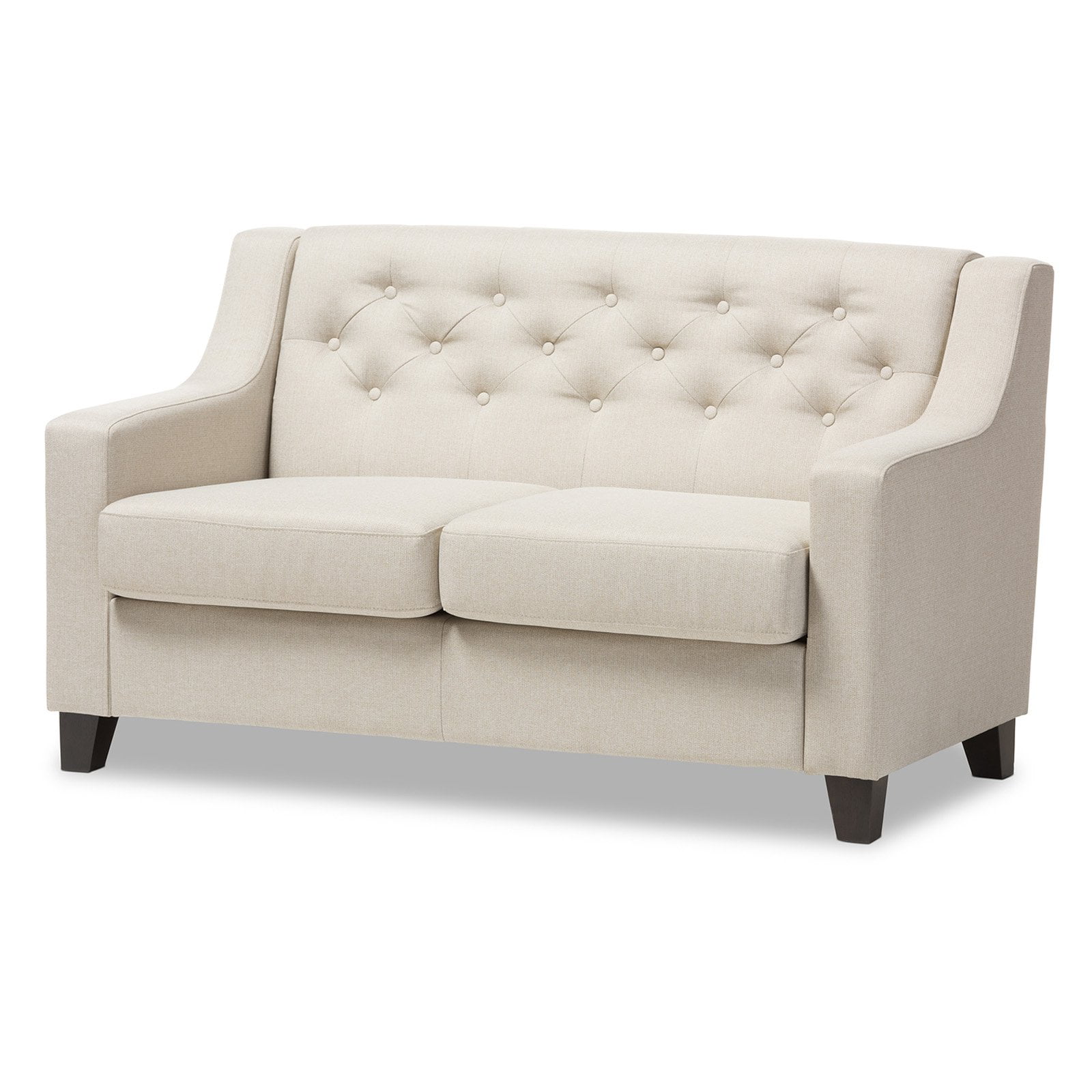 Baxton Studio Arcadia Loveseat