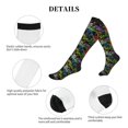 thumbnail image 5 of Pofeuu Game Joysticks Print Compression Socks for Women & Men Circulation - Best Support for Nurses,Running,Athletic,Sports, 5 of 7