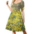 thumbnail image 2 of A Host of Golden Daffodils Sleeveless Dress clothes for women Women's summer dress, 2 of 7