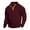 Red, variant on JTieacloth Button Casual Tee Collared Men's Pullover Sweatshirts Long Sleeve Shirts Casual Thermal Loose Fit Button Up Pullovers Black L