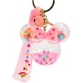 thumbnail image 1 of TRAHOO-Cute Mouse Keychain | Aesthetic Liquid Floating Glitters Lanyard Key Ring Holder for Keys, Bags, & Backpacks, 1 of 4