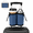 blue, variant on Travel Luggage Cup Holder for Suitcase Handle, Hands Free 2 Cup Drink Bag Organizer, Foldable Carry On Beverage Holder for Coffee, Water Bottle, Milk Tea, Phone, Passport, Fits Most Rolling Suitcases