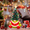 #B, variant on Christmas Decorations - 8 Inch Lighted Christmas Gnomes Decorations - Set of 2 Faceless Old Man Ceramic Christmas Tree - Small Mini Prelit Xmas Holiday Decor for Tabletop Home Fireplace Office(#B)