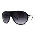 thumbnail image 1 of Lunettes de Soleil Rétro Oversize Sportives Classiques pour Hommes Mobster Noir Fumée, 1 of 4