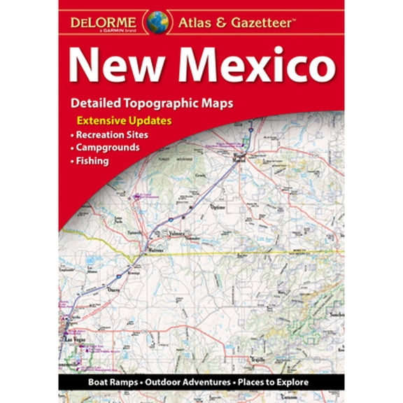 Pre-Owned Delorme Atlas & Gazetteer: New Mexico Paperback