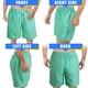 thumbnail image 4 of Shorts de baño Scotamalone para hombre, secado rápido, verde claro 18 cm, 4 of 6