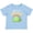 AE-Light Blue, variant on Gigi's Lil' Dinosaur with Cute Stegosaurus Boys or Girls Baby T-Shirt