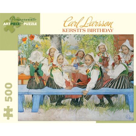 Birthday Jigsaw - Pomegranate Artpiece Puzzle: Carl Larsson: Kersti's Birthday 500-Piece Jigsaw Puzzle (Other)